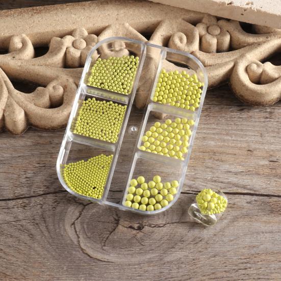 6 сеток/коробка ювелирных изделий для ногтей. Изысканные легкие многоцветные макароны «сделай сам», полный круглый жемчуг для дизайна ногтей.