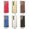 Electroplated Leather Case With Screen Protector Galaxy Z Fold 7/6/5/4/3