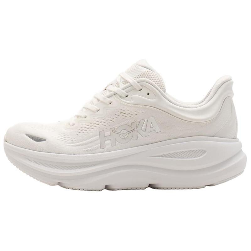 HOKA One One Белые кроссовки Bondi 9 1162011-WWH