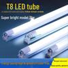 1.2M High Brightness Daylight T8 LED Tube with Bracket - Single Tube Lamp Holder
