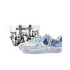 Nike Air Force 1 Нескользящие Устойчивые к истиранию Низкие Скейтбордические кроссовки Унисекс Эфирный синий CW2288-111(Team619-S-BOX)