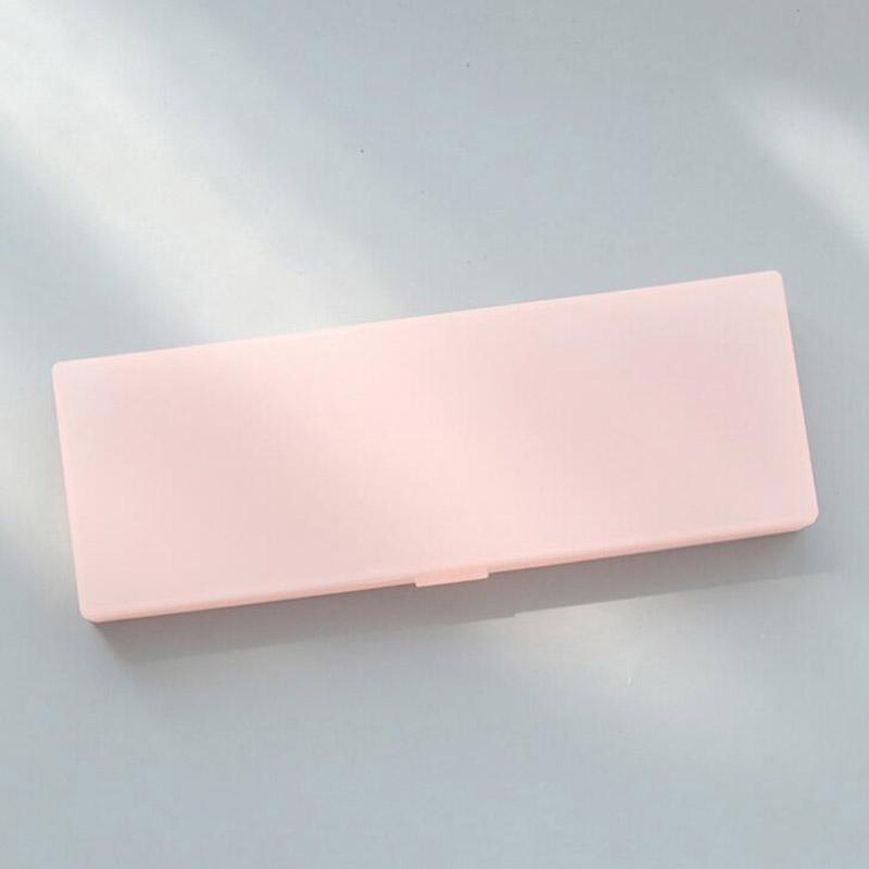 Transparent Plastic Pencil Box For Students Without Printing Simple Low Carbon Environmental Protection Pencil Case