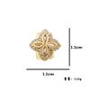 New Single Tooth Cap Personalized Dollar Cross Heart Full Zircon Tooth Cap Halloween Grillz
