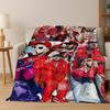 26 Style Anuel AA  Hip Hop Rapper Singer Flannel Blanket,Warm and Cozy Soft Throw Blanket for Home Bedroom Bed Sofa Cover Kid