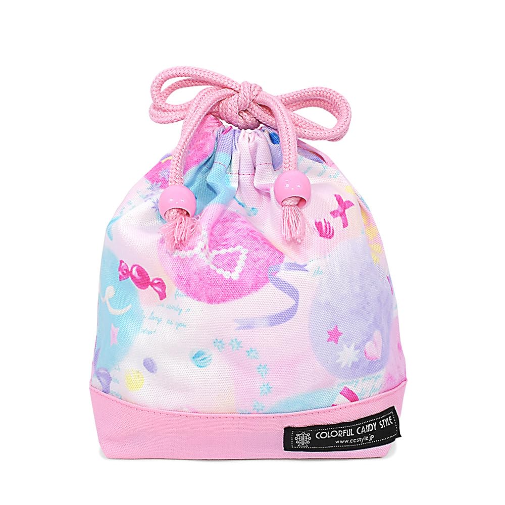 COLORFUL CANDY STYLE Quilted Entrance Set and Cute Candy Pop Perfect for Preparing for Includes a Lesson Shoe Gym Clothes and Cup Bag NW400700 4-Piece