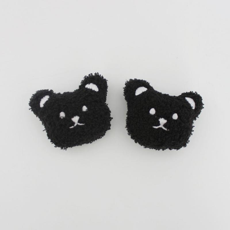 Милая мультяшная плюшевая брошь в виде медведя для девочек, одежда, бейджи, рюкзаки, кулон