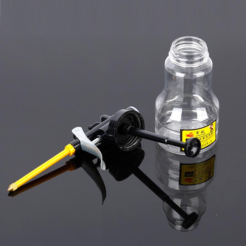 Прозрачная пластиковая масляная емкость - 250 мл и 350 мл, пистолет для подачи масла высокого давления
