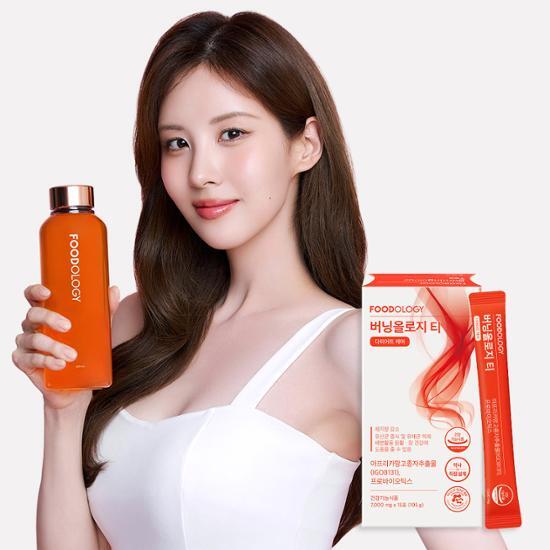 [Seohyun PICK] Coleology Burningology Tea 7,000mg*15 Packets (15 Days’ Worth), Korean Health Food