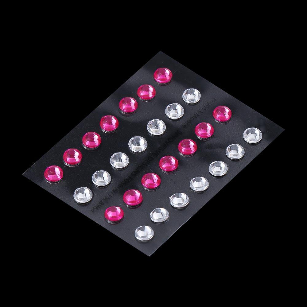 Jewelry Stickers Festival Makeup Decoration Face Body Colored Rhinestone Stickers