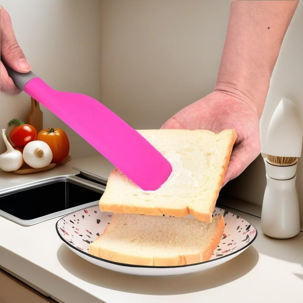Silicone Silicone Spatula Non Stick Cake Cream Scraper Baking Spatula Scraper Batter Folding