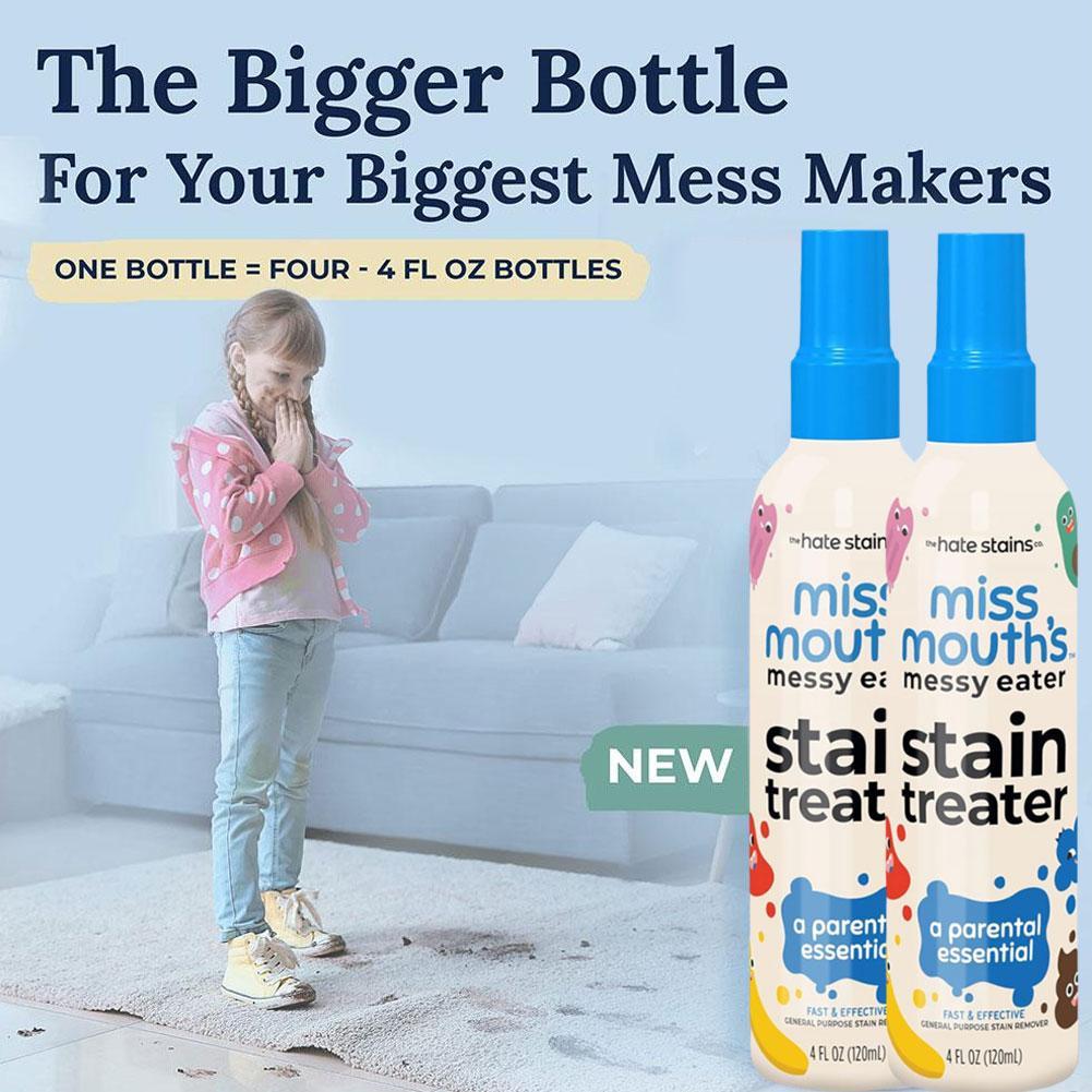 120ml Laundry Stain Remover Anti Germ & Deodorization For Clothes Fabric Upholstery Carpet Stain Spray Yellow Removal Bleach