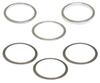 FregocS Bicycle Headset Spacer Fine Adjustable Convenient Set of 6