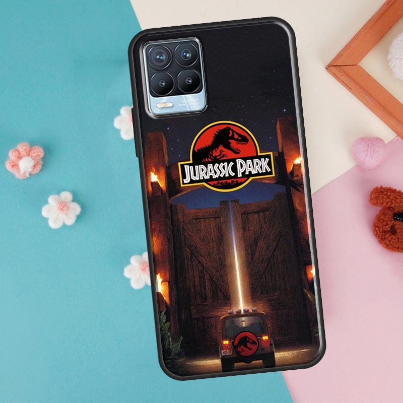 Dinosaur World Jurassic Park For OnePlus 11 10 Pro 10T Nord CE 2 Lite Realme C55 C35 C33 C31 C30 C21Y GT Neo 5 3 2T Case
