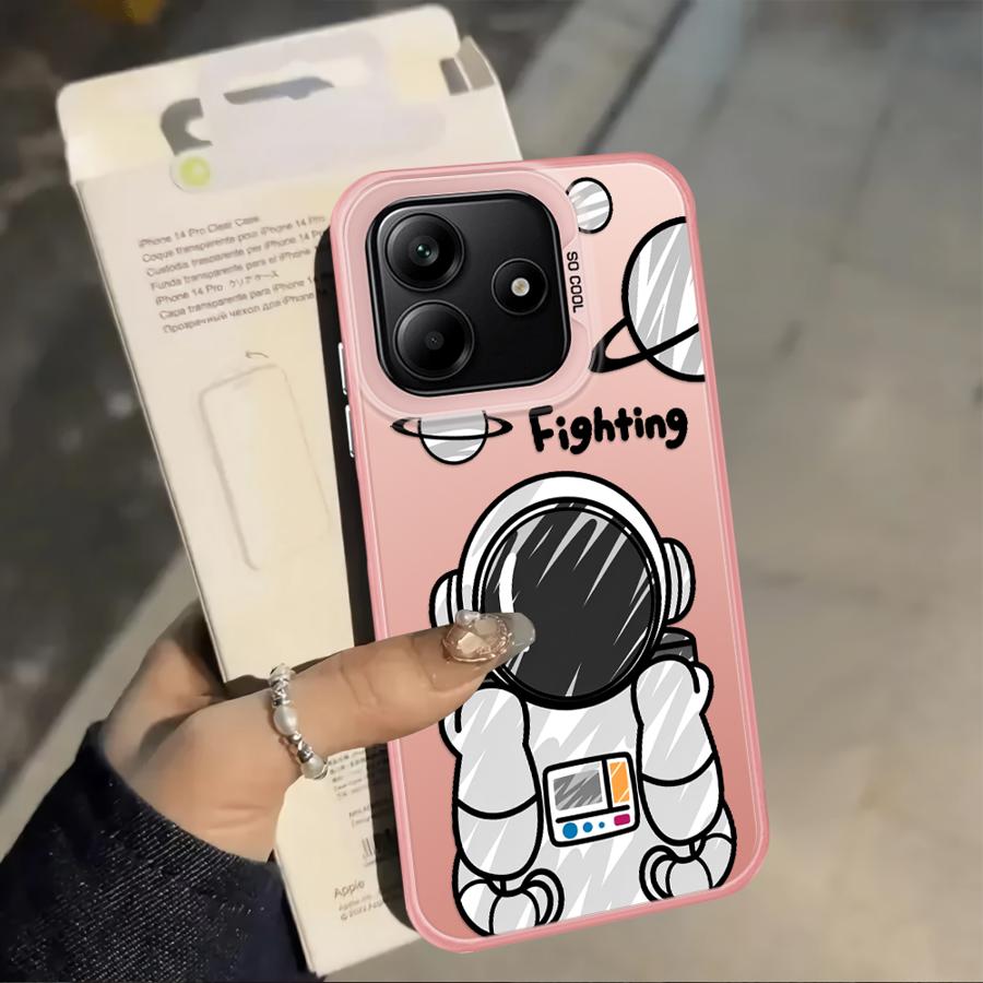 Чехол с рисунком астронавта из аниме для Xiaomi Redmi A5 12C A1 A2 Plus 13C Note 9 10 10C 14C 9C 9T K60 Задняя крышка телефона
