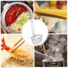Фильтр-корзина из нержавеющей стали для кипячения спагетти, варки лапши, глубокая ручка, тонкая для ресторанов и домашней коммерческой кухни, кухонные принадлежности