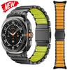 Магнитный ремешок для Samsung Galaxy Watch Ultra 2025/7 47 мм из нержавеющей стали + силиконовый ремешок для Galaxy Ultra 47 мм, браслет