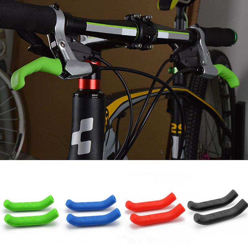 1 Pair Bicycle Protective Gear MTB Road Bike Brake Lever Protector Silicone Protective Handle Sleeve