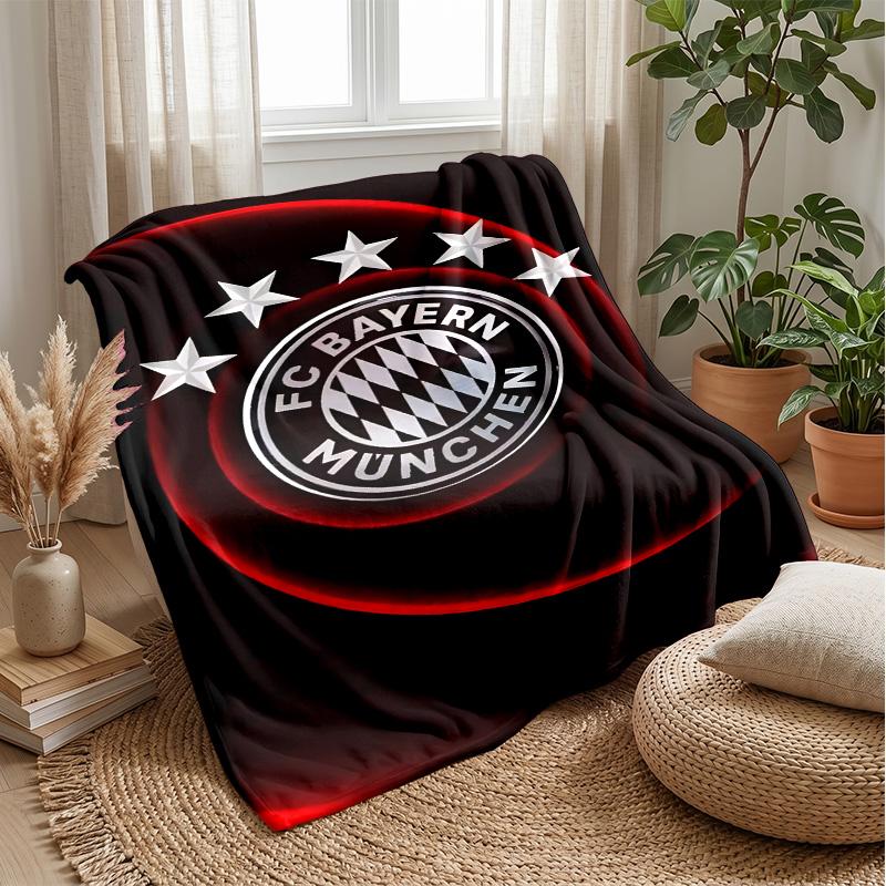 Bayern Munich Theme blanket Soft Flannel Fleece Blanket Warm Lightweight Throw Blanket for Home Sofa Bed
