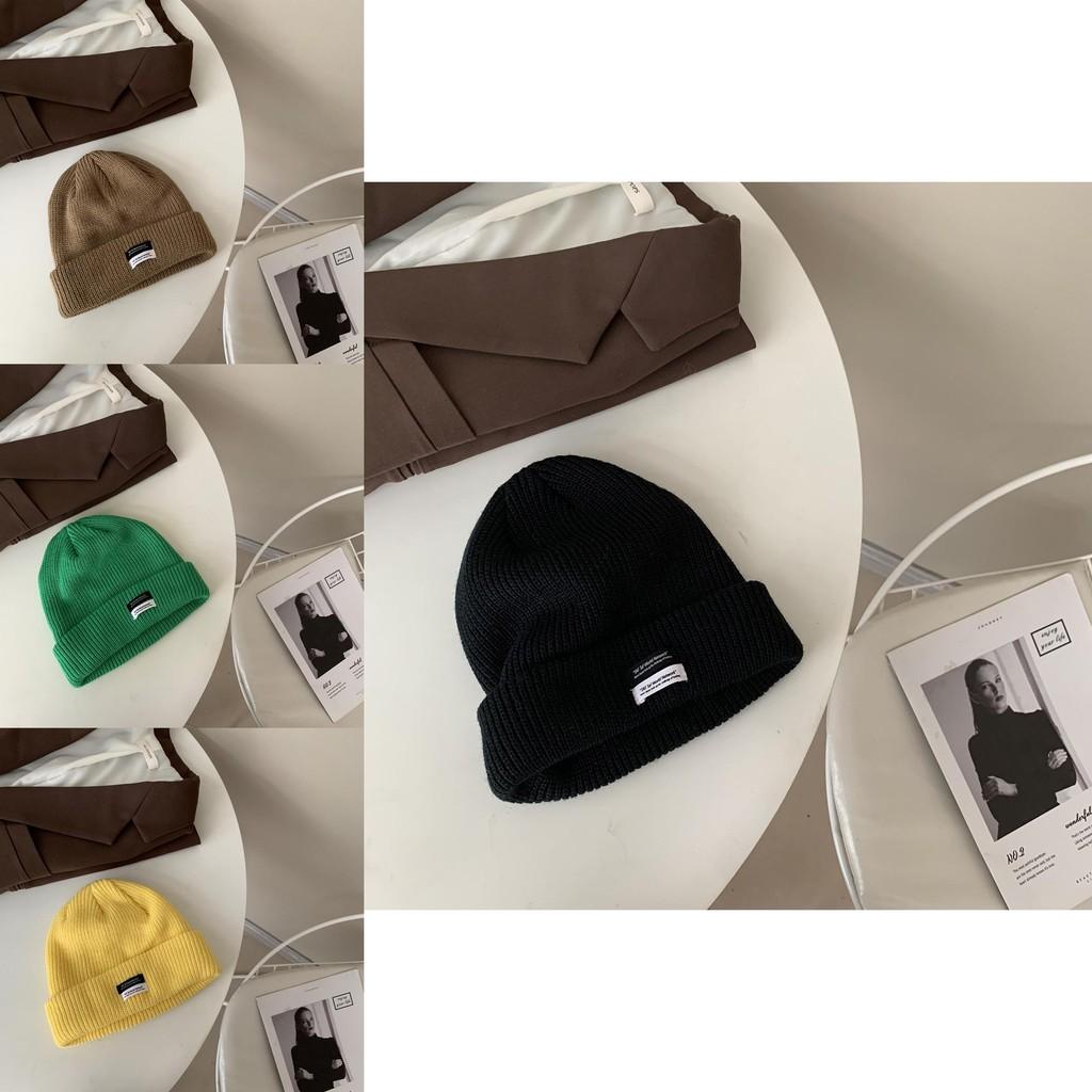 Cozy Korean Style Knit Hat For Women Perfect For Winter With Warm Cotton Fabric