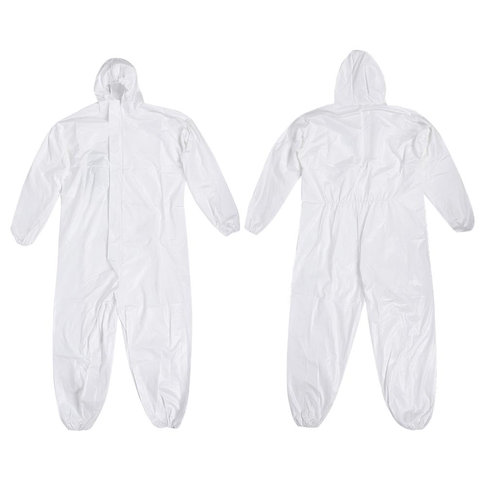 Защитный костюм с капюшоном и бахилами, многоразовая защитная одежда для мужчин и женщин, унисекс