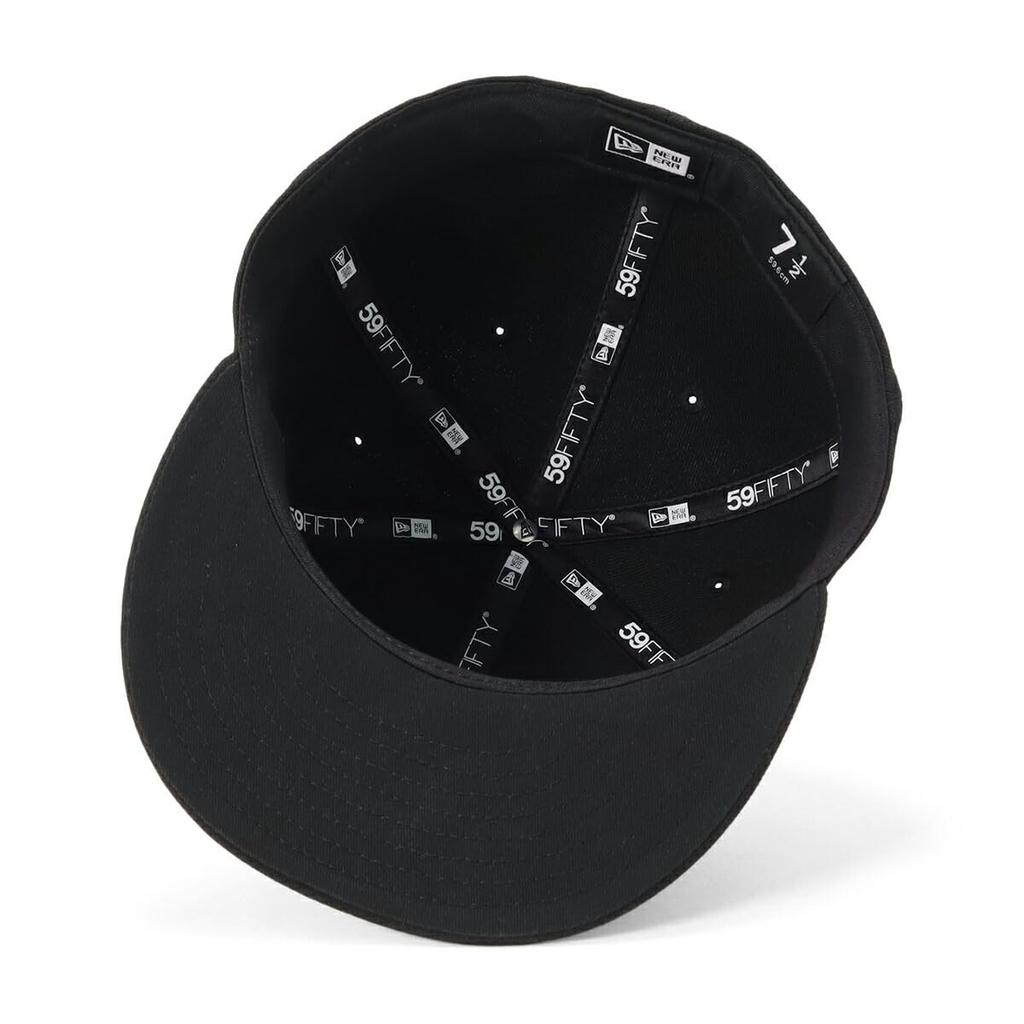 Кепка 59FIFTY 14668129 NER36C8911 Черная Значок из Страз Сверкающая 5950 New Era Глубокая Посадка Для Прогулок Защита от УФ Модный Дизайн Функциональная Кепка 59FIFTY