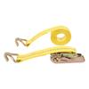 Porable Tensioning Belts Adjustable Cargo Straps Ratchet TieDown Luggage Bag Bind Belts(5m 16.4ft )