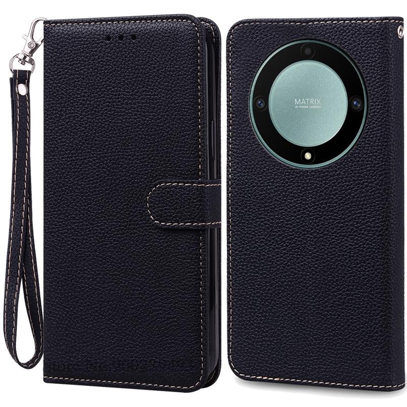 Для Honor X9A 5G чехол-кошелек кожаный флип-чехол для Honor X9A чехол-книжка-кошелек чехол для Honor X 9A силиконовый чехол Fundas