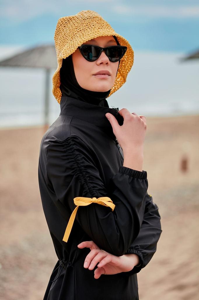 Женский Мусульманский Скромный Исламский Полный Чехол Буркини Пляжный Купальный Костюм Купальники Хиджаб Пляжная Одежда Купальник 
