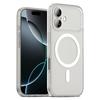 IPAKY For iPhone 17 Magnetic Case Shockproof PC+TPU Matte Phone Cover