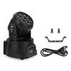 7 x10W Moving Head Stage Light 70W 7 LED RGBW DMX DJ Disco Stage Party Lighting