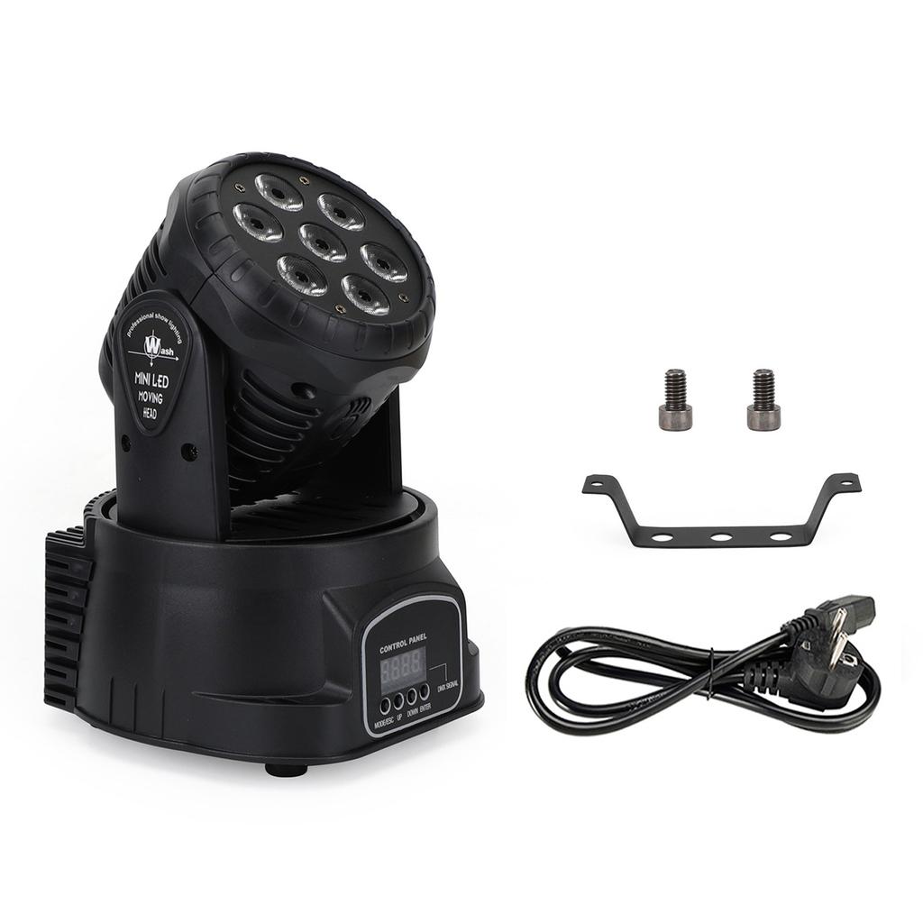 7 x10W Moving Head Stage Light 70W 7 LED RGBW DMX DJ Disco Stage Party Lighting
