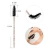 50Pcs Disposable Eyelash Brushes Bendable Crystal Eyebrow Brush Lash Extension Brushes Spoolies Mascara Wand Beauty Makeup Tools