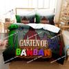 Комплект постельного белья Garten Of Banban Мультяшное постельное белье Подарок для мальчиков, детей, девочек, Домашний декор, Односпальный, Полуторный, Двуспальный размер, Милые наборы пододеяльников