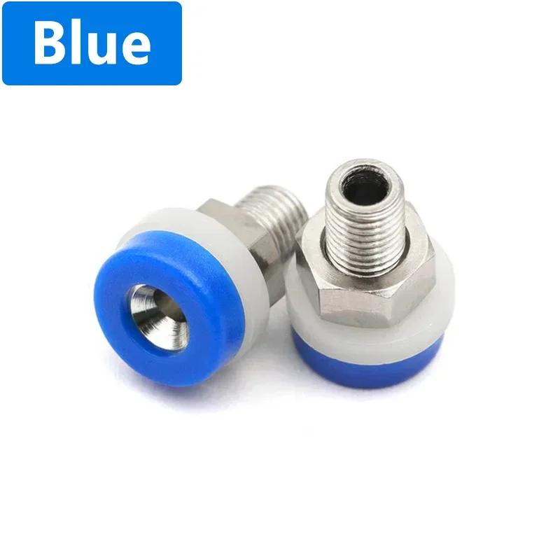 10 шт. 2 мм Банановый разъем Банановая вилка Гнездо Винтовой зажим Гайка Изолированный Электрический клеммный соединитель