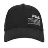 FILA Polyester, Cotton, Elastane Baseball Caps Unisex Black F13U418232FBK