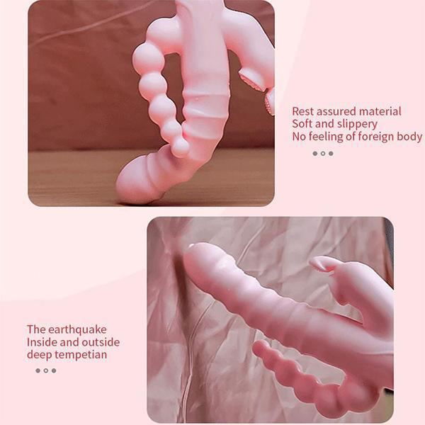 Игрушки для взрослых, фаллоимитатор, вибратор, секс-игрушка, лизание языка, двойной стержень, мастурбация, кролик, вибратор, секс-продукт для взрослых, вибратор для женщин