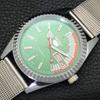 SEIKO 5 AUTOMATIC VINTAGE REFURBISHED 6309A JAPAN MENS GREEN WATCH a440800-4