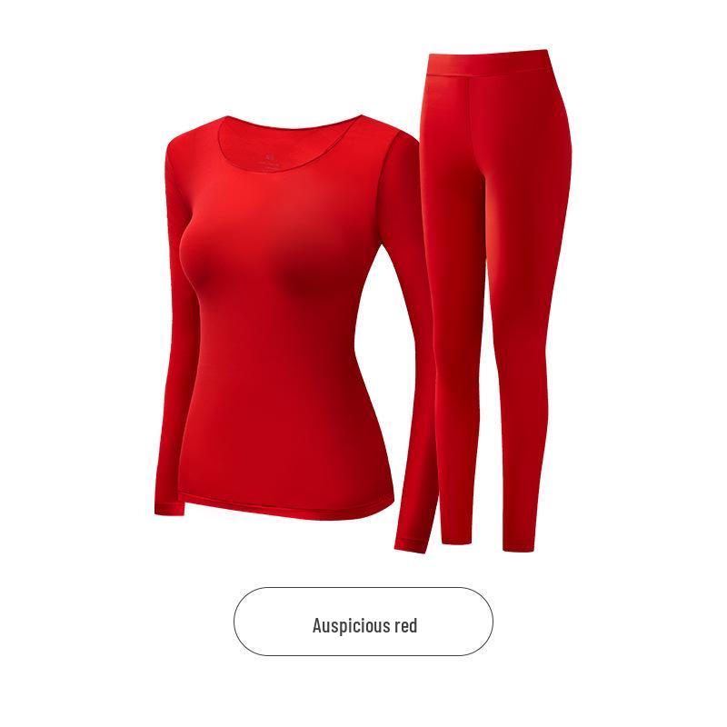 Женский бесшовный термокомплект с длинным рукавом с гиалуроновой кислотой на осень