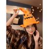 Halloween Hat Pumpkin Witch Hats for Women Halloween Christmas Party Costume Hat