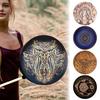 Shaman Drum 10 Inch Handmade Hand Drum with Drum Stick Tree of Life Sound Healing Instrument for Spiritual Music Reflection Meditation