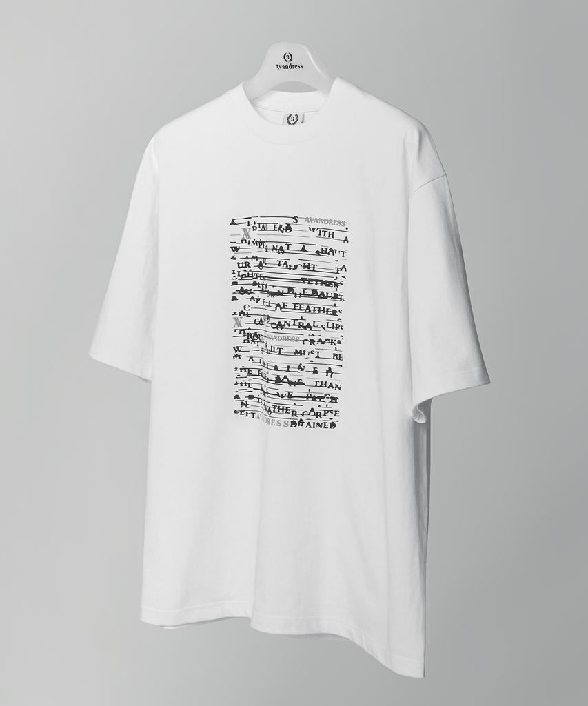 AVANDRESS Letter T-Shirt - 4Col