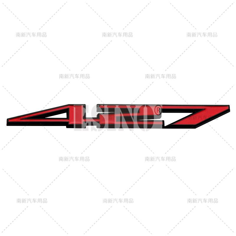 New 3D 427 Metal Alloy Adhesive Adhesive Emblem Rear Trunk Badge Front Fender Sticker Decal For Camaro Cruze