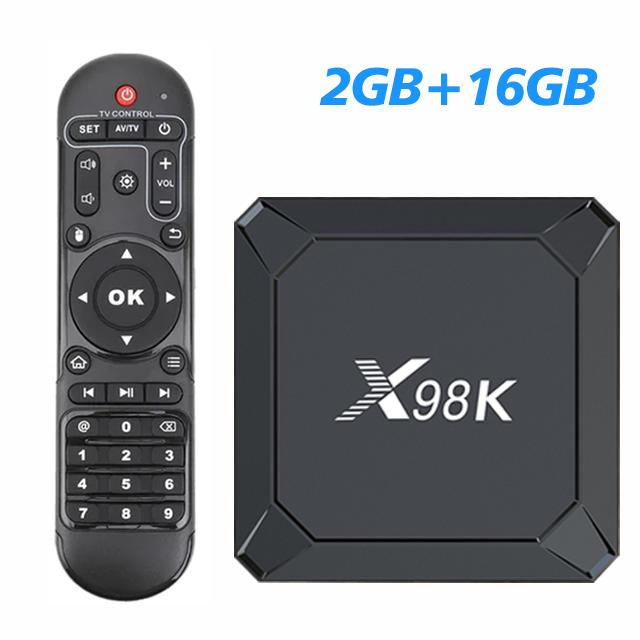 X98K Smart TV Box Android 13 Rockchip RK3528 Quad Core 2GB 16GB / 4GB 32GB BT5.0 H.265 Wifi 6 4K HD Media Player Set Top Box
