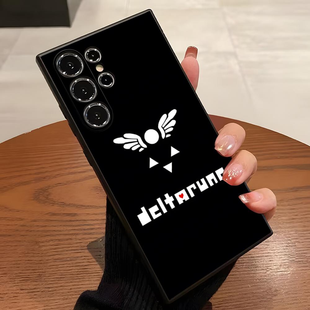 Чехол для телефона D-Deltarune Для S23 Samsung S26 S24 S25 Ultra S22 S20 Fe S21 Plus A16 A54 A34 A53 Задняя крышка