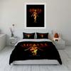Nirvana In Utero Angel Black Bedding Set Bedding set (1 duvet cover, 2 pillowcases, duvet not included)