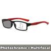 Уличные фотохромные мультифокальные очки для чтения для мужчин и женщин, сверхлегкие спортивные прогрессивные очки для зрения вдаль и вблизи