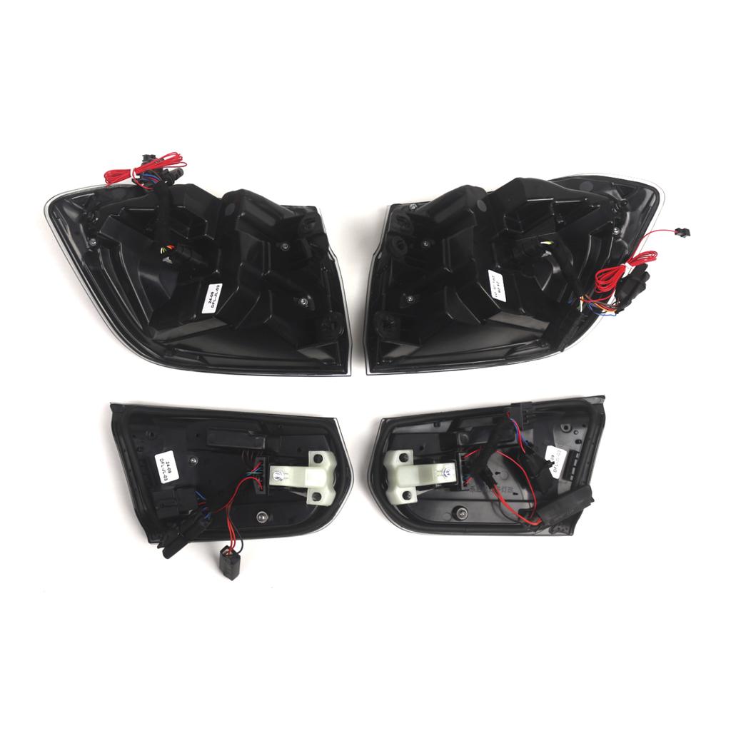 L&R Smoked LED Tail Lights Rear Lamp Assembly For BMW 3 F30 F80 M3 2013-2018