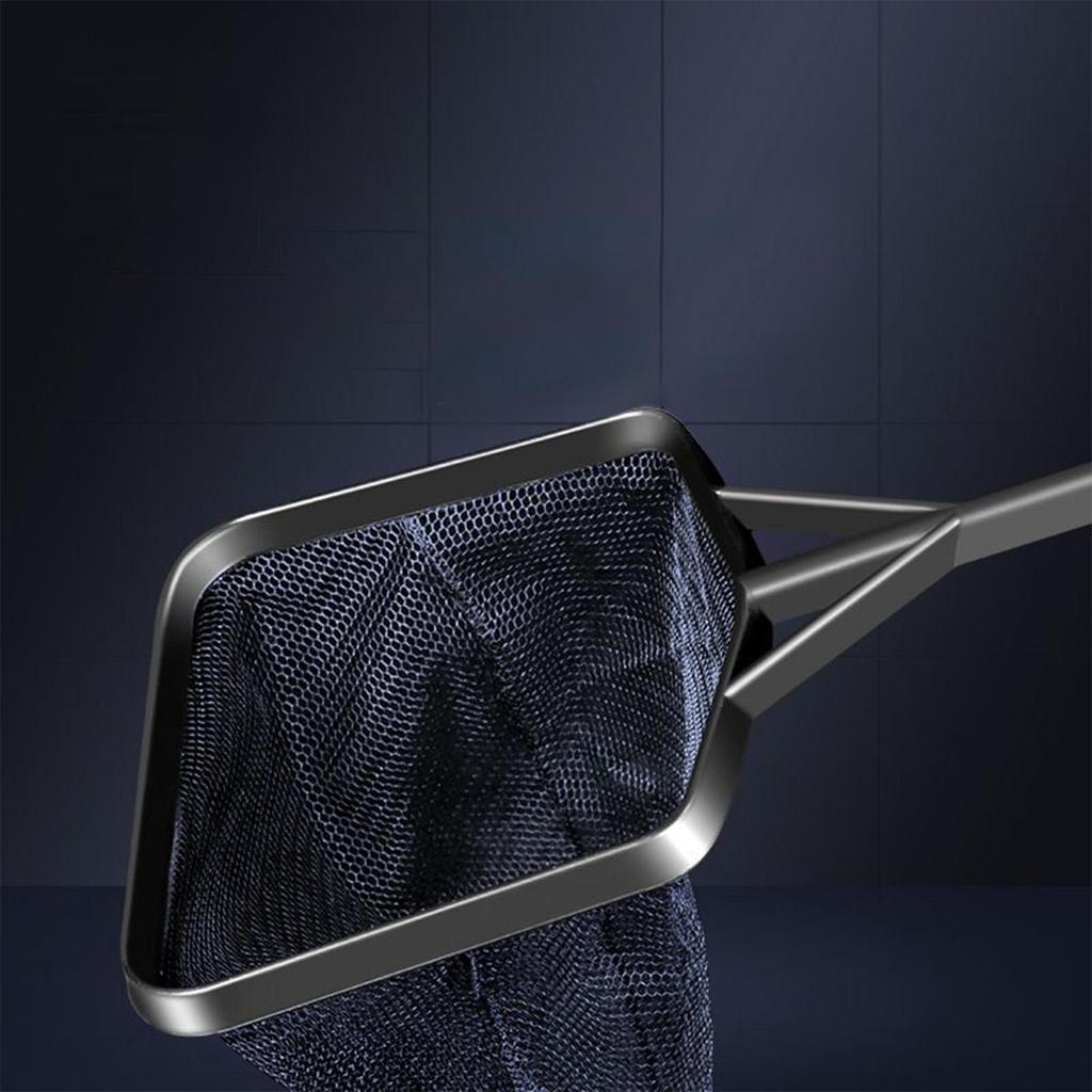 Маленький Сачок для бассейна с мелкой сеткой, Сачок для сбора мусора в бассейне, Инструмент для чистки аквариума, Портативные аксессуары для удаления мусора для прудов и аквариумов