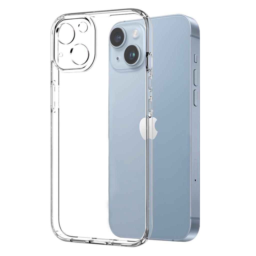 NORTHJO For iPhone 14 2-in-1 Protective TPU Mobile Phone Case+Anti-fingerprint Tempered Glass Screen Protector