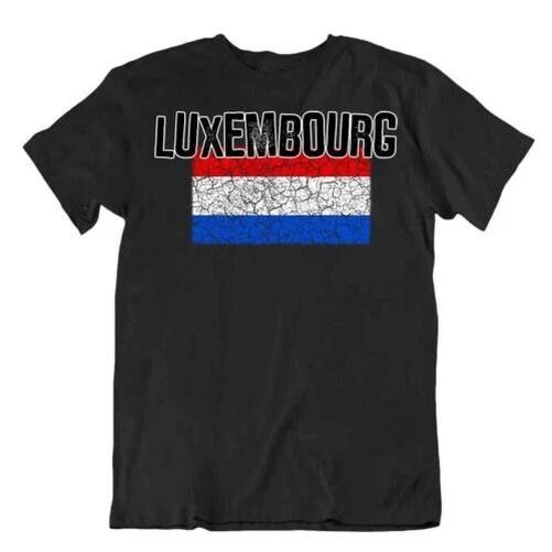 Flag T-Shirt Luxembourg Fashion Country Keepsake Gift Pride Logo